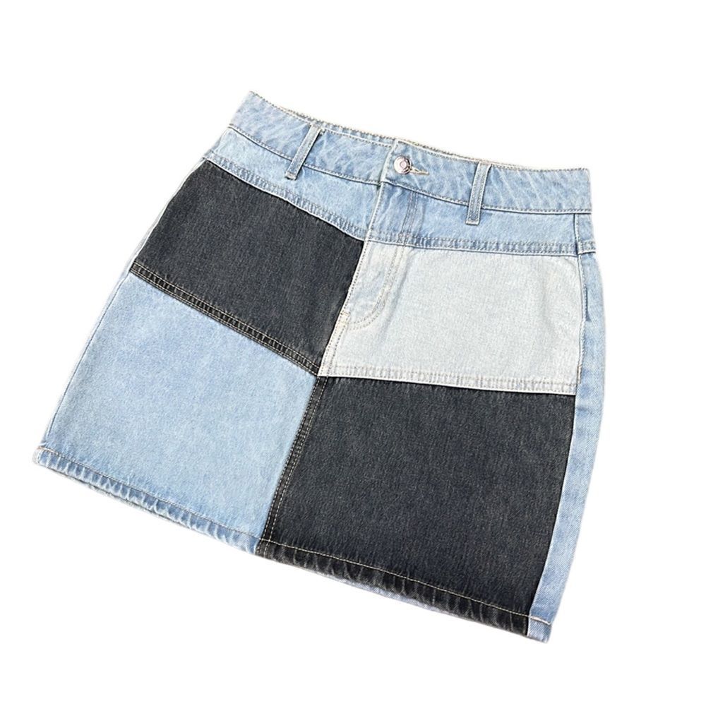 Wild Fable Women’s 0 Denim Mini Skirt - Picture 2 of 11